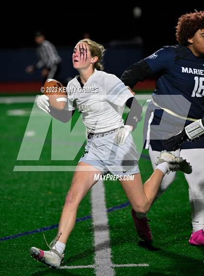 Thumbnail 1 in Blessed Trinity vs. Marietta (GHSA Division 3 Round 2) photogallery.