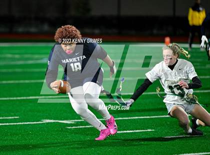 Thumbnail 2 in Blessed Trinity vs. Marietta (GHSA Division 3 Round 2) photogallery.