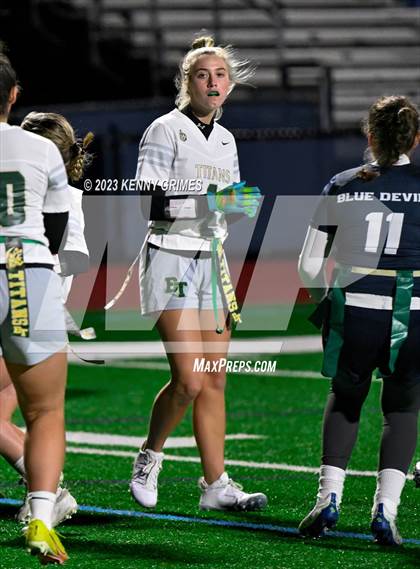 Thumbnail 3 in Blessed Trinity vs. Marietta (GHSA Division 3 Round 2) photogallery.