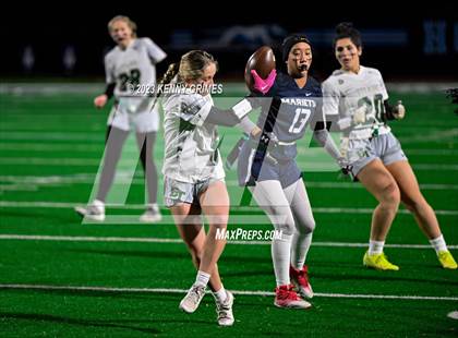 Thumbnail 3 in Blessed Trinity vs. Marietta (GHSA Division 3 Round 2) photogallery.