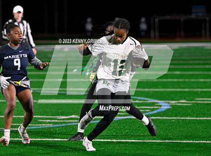 Thumbnail 3 in Blessed Trinity vs. Marietta (GHSA Division 3 Round 2) photogallery.