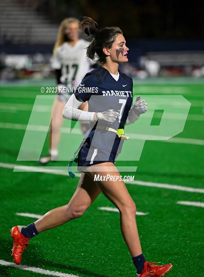 Thumbnail 1 in Blessed Trinity vs. Marietta (GHSA Division 3 Round 2) photogallery.