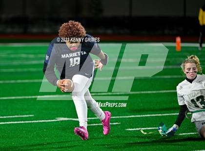 Thumbnail 3 in Blessed Trinity vs. Marietta (GHSA Division 3 Round 2) photogallery.