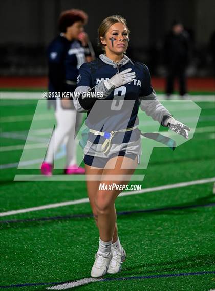 Thumbnail 2 in Blessed Trinity vs. Marietta (GHSA Division 3 Round 2) photogallery.