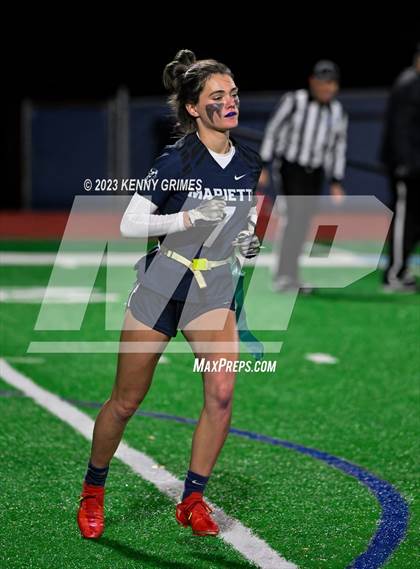 Thumbnail 1 in Blessed Trinity vs. Marietta (GHSA Division 3 Round 2) photogallery.