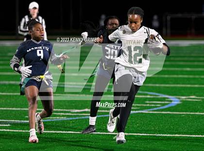 Thumbnail 1 in Blessed Trinity vs. Marietta (GHSA Division 3 Round 2) photogallery.