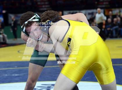 Thumbnail 2 in NYSPHSAA Wrestling Championships (Div.2 - 126 lb. Champ) photogallery.