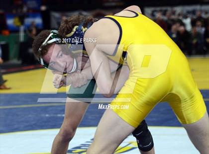 Thumbnail 1 in NYSPHSAA Wrestling Championships (Div.2 - 126 lb. Champ) photogallery.