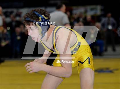 Thumbnail 2 in NYSPHSAA Wrestling Championships (Div.2 - 126 lb. Champ) photogallery.