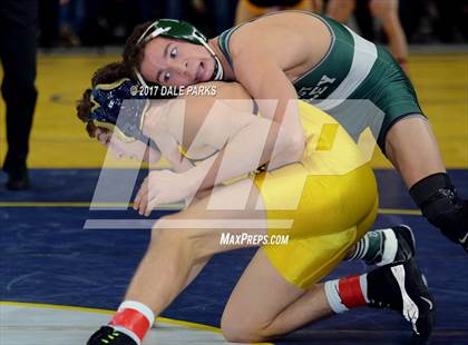 Thumbnail 1 in NYSPHSAA Wrestling Championships (Div.2 - 126 lb. Champ) photogallery.