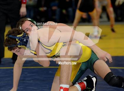 Thumbnail 2 in NYSPHSAA Wrestling Championships (Div.2 - 126 lb. Champ) photogallery.