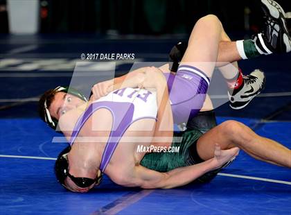 Thumbnail 1 in NYSPHSAA Wrestling Championships (Div.2 - 126 lb. Champ) photogallery.