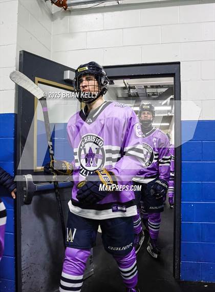 Thumbnail 3 in Archbishop Williams vs Bishop Fenwick (Hockey Fights Cancer) photogallery.