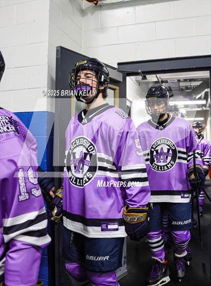 Thumbnail 3 in Archbishop Williams vs Bishop Fenwick (Hockey Fights Cancer) photogallery.