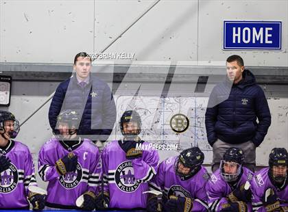 Thumbnail 3 in Archbishop Williams vs Bishop Fenwick (Hockey Fights Cancer) photogallery.