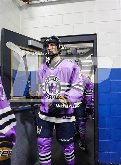 Thumbnail 2 in Archbishop Williams vs Bishop Fenwick (Hockey Fights Cancer) photogallery.