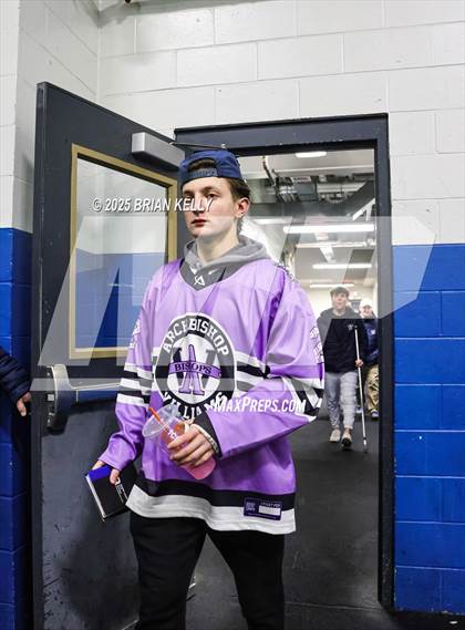 Thumbnail 3 in Archbishop Williams vs Bishop Fenwick (Hockey Fights Cancer) photogallery.