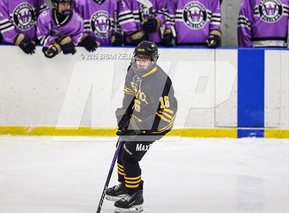 Thumbnail 2 in Archbishop Williams vs Bishop Fenwick (Hockey Fights Cancer) photogallery.