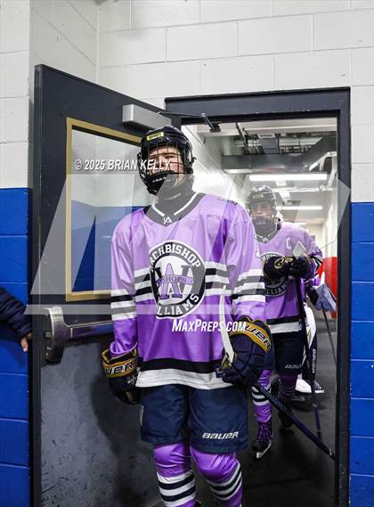 Thumbnail 2 in Archbishop Williams vs Bishop Fenwick (Hockey Fights Cancer) photogallery.