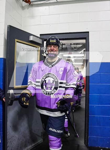 Thumbnail 3 in Archbishop Williams vs Bishop Fenwick (Hockey Fights Cancer) photogallery.