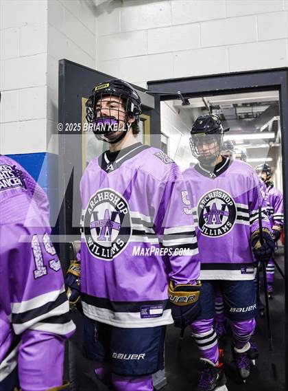 Thumbnail 2 in Archbishop Williams vs Bishop Fenwick (Hockey Fights Cancer) photogallery.