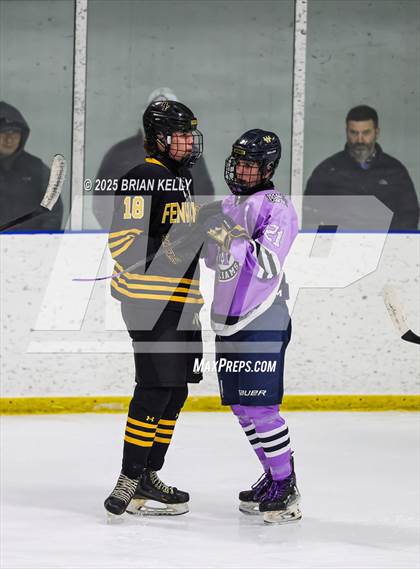 Thumbnail 3 in Archbishop Williams vs Bishop Fenwick (Hockey Fights Cancer) photogallery.
