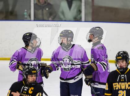 Thumbnail 3 in Archbishop Williams vs Bishop Fenwick (Hockey Fights Cancer) photogallery.