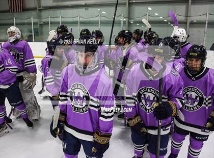 Thumbnail 3 in Archbishop Williams vs Bishop Fenwick (Hockey Fights Cancer) photogallery.
