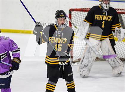 Thumbnail 2 in Archbishop Williams vs Bishop Fenwick (Hockey Fights Cancer) photogallery.