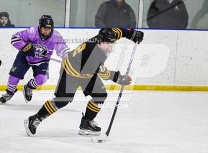 Thumbnail 3 in Archbishop Williams vs Bishop Fenwick (Hockey Fights Cancer) photogallery.