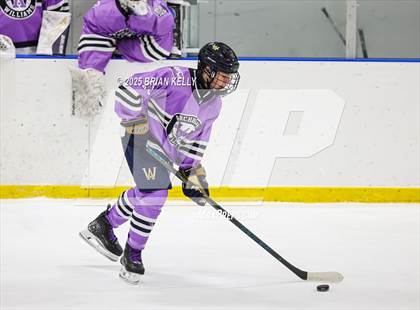 Thumbnail 3 in Archbishop Williams vs Bishop Fenwick (Hockey Fights Cancer) photogallery.