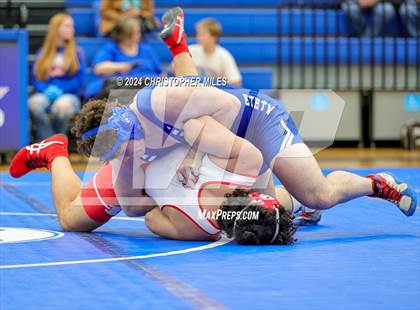 Thumbnail 2 in Lampasas Wrestling Tri-Meet Boys photogallery.