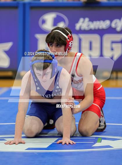 Thumbnail 2 in Lampasas Wrestling Tri-Meet Boys photogallery.