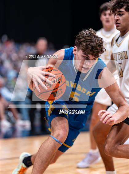 Thumbnail 3 in Jayton vs. Bryson (UIL 1A Basketball Division II Final) photogallery.