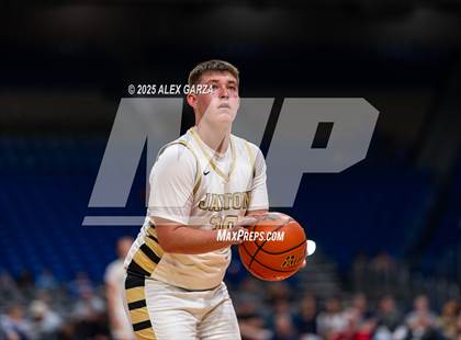 Thumbnail 2 in Jayton vs. Bryson (UIL 1A Basketball Division II Final) photogallery.