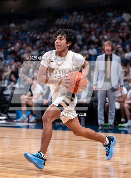 Thumbnail 2 in Jayton vs. Bryson (UIL 1A Basketball Division II Final) photogallery.