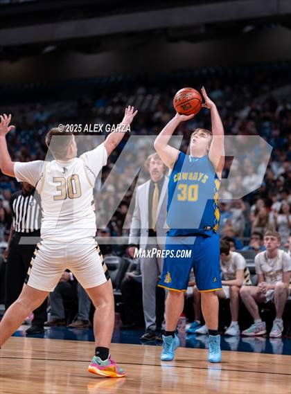 Thumbnail 3 in Jayton vs. Bryson (UIL 1A Basketball Division II Final) photogallery.