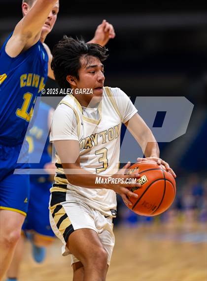 Thumbnail 2 in Jayton vs. Bryson (UIL 1A Basketball Division II Final) photogallery.