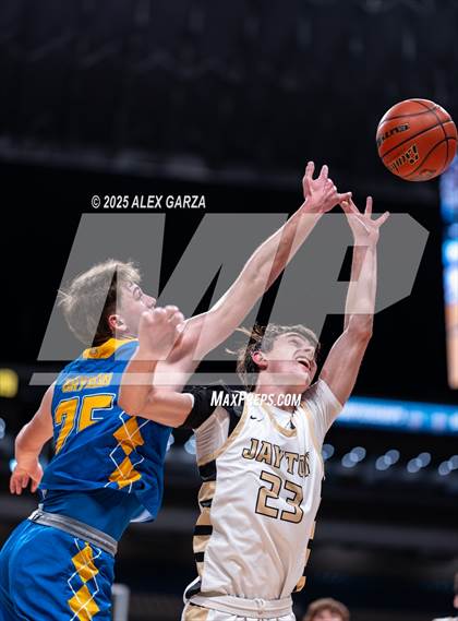 Thumbnail 1 in Jayton vs. Bryson (UIL 1A Basketball Division II Final) photogallery.