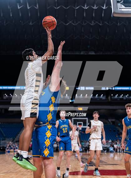 Thumbnail 2 in Jayton vs. Bryson (UIL 1A Basketball Division II Final) photogallery.