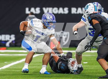 Thumbnail 2 in McQueen vs. Pinecrest Academy Sloan Canyon (NIAA 4A Final) photogallery.