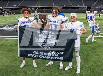 Thumbnail 2 in McQueen vs. Pinecrest Academy Sloan Canyon (NIAA 4A Final) photogallery.