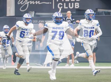 Thumbnail 2 in McQueen vs. Pinecrest Academy Sloan Canyon (NIAA 4A Final) photogallery.