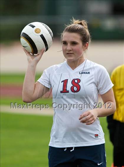 Thumbnail 3 in Lamar vs Clear Creek (Pearland Soccer Classic) photogallery.