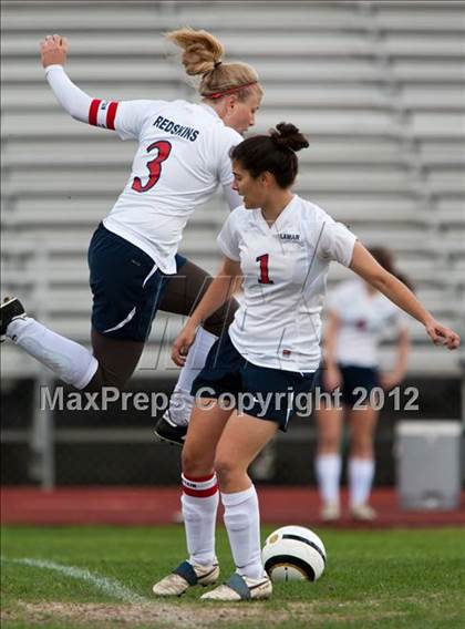 Thumbnail 2 in Lamar vs Clear Creek (Pearland Soccer Classic) photogallery.
