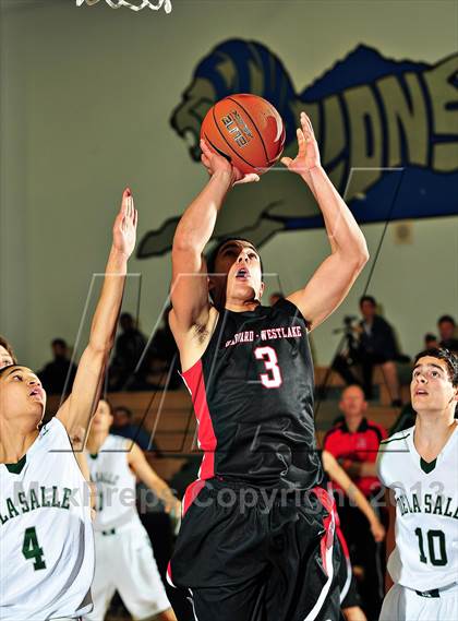 Thumbnail 3 in De La Salle vs. Harvard-Westlake (MaxPreps Holiday Classic) photogallery.
