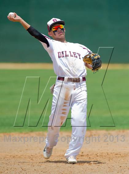 Thumbnail 2 in Bishop vs. Dilley (UIL 2A Region IV Area Playoff) photogallery.