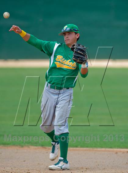 Thumbnail 1 in Bishop vs. Dilley (UIL 2A Region IV Area Playoff) photogallery.