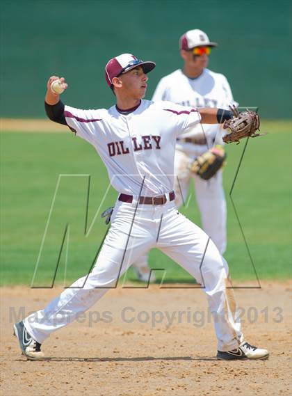 Thumbnail 2 in Bishop vs. Dilley (UIL 2A Region IV Area Playoff) photogallery.