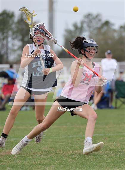 Thumbnail 2 in Manatee vs Berkeley Prep (Lax Against Leukemia) photogallery.